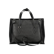 Mario Valentino Black Polyethylene Handbag