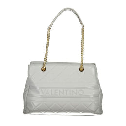 Mario Valentino Gray Polyethylene Handbag