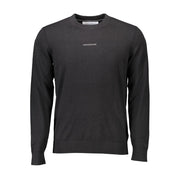 Calvin Klein Black Cotton Men's Sweater