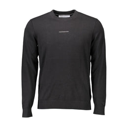 Calvin Klein Black Cotton Men's Sweater