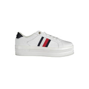 Tommy Hilfiger White Polyester Sneaker