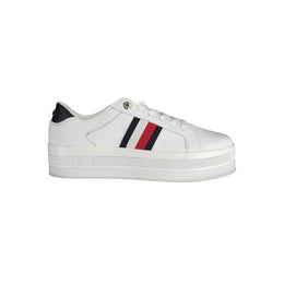 Tommy Hilfiger White Polyester Sneaker