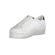 Tommy Hilfiger White Polyester Sneaker