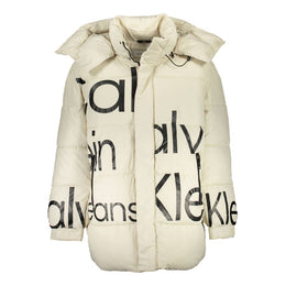 Calvin Klein Beige Polyester Men Jacket