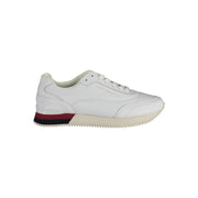 Tommy Hilfiger White Polyester Sneaker