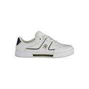 Tommy Hilfiger White Polyester Sneaker