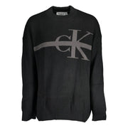 Calvin Klein Black Cotton Sweater