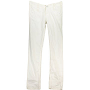 Blend White Cotton Jeans Denim