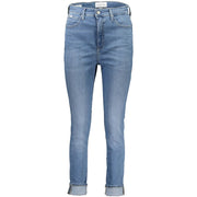 Calvin Klein Blue Cotton Jeans Denim