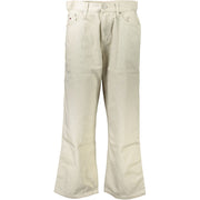 Tommy Hilfiger Beige Cotton Jeans Denim