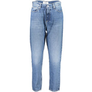 Calvin Klein Blue Cotton Jeans Denim