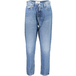 Calvin Klein Blue Cotton Jeans Denim