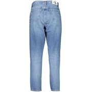 Calvin Klein Blue Cotton Jeans Denim