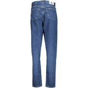 Calvin Klein Blue Cotton Jeans Denim