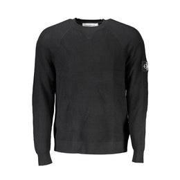 Calvin Klein Black Wool Mens Sweater