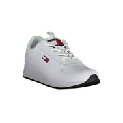 Tommy Hilfiger White Polyurethane Men Sneaker