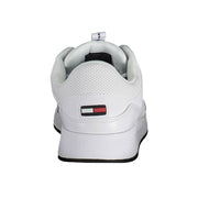 Tommy Hilfiger White Polyurethane Men Sneaker