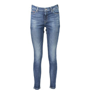 Tommy Hilfiger Blue Cotton Jeans Denim