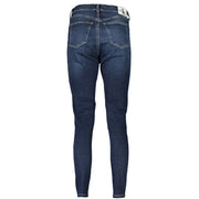 Calvin Klein Blue Cotton Jeans Denim
