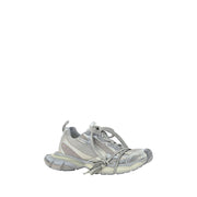 Balenciaga Gray Polyester Athletic Sneakers