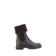 Gianvito Rossi Black Calf Leather Bos Taurus Ankle Boots