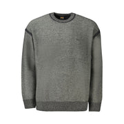 Hugo Boss Grigio Poliammide Mens Sweater