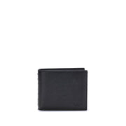 Valentino Garavani Black Calf Leather Bos Taurus Wallet