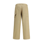Gucci Beige Cotton Casual Pants