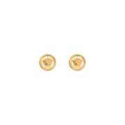 Versace Gold Brass Earrings