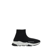Balenciaga Black Polyester Athletic Sneakers