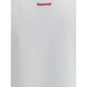 Dsquared² White Cotton T-Shirt