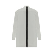 Mordecai White Cotton Pattern Shirt