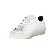 Tommy Hilfiger Bianco Synthetic Women Sneaker
