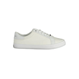 Calvin Klein White Cotton Sneaker