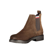 Tommy Hilfiger Brown Polyester Ankle