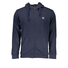Sergio Tacchini Blue Cotton Men Sweater