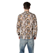 Gianni Lupo Multicolor Cotton Pattern Shirt