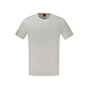Hugo Boss Bianco Cotton Mens T-Shirt