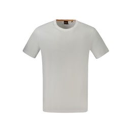 Hugo Boss Bianco Cotton Mens T-Shirt