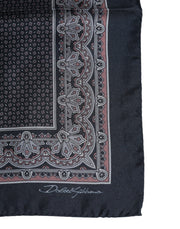 Dolce & Gabbana Multicolor Fantasy Silk Square Foulard Scarf