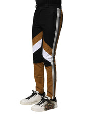 Dolce & Gabbana Multicolor Cotton Slim Fit Men Pants