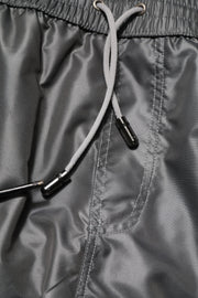 Dolce & Gabbana Gray Polyester Mid Waist Casual Bermuda Shorts