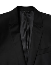 Dolce & Gabbana Blue MARTINI Wool Formal 2 Piece Suit