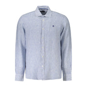 North Sails Blue Linen Shirt