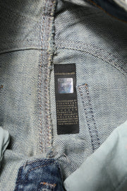 Just Cavalli Blue Washed Straight Fit Men Denim Jeans