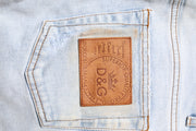 Dolce & Gabbana Light Blue Tattered Skinny Denim Jeans