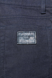 Dolce & Gabbana Dark Blue Cotton Skinny Denim Jeans