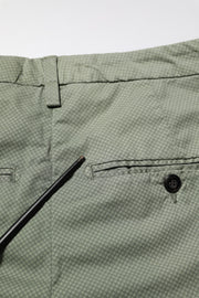 Dondup Green Mid Waist Skinny Fit Casual Pants