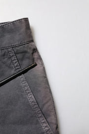 Dolce & Gabbana Dark Gray Cotton Stretch Denim Bermuda Shorts