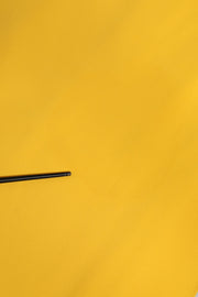 Dolce & Gabbana Yellow One Shoulder Slit Sheath Midi Dress